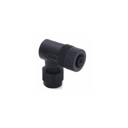 Connecteur femelle M12P, 8 pol., codage A IP67, 2A, non-blindé